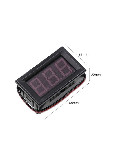 Dijital Mini Voltmetre 0.56" Dc 0 30v Yeşil Işıklı