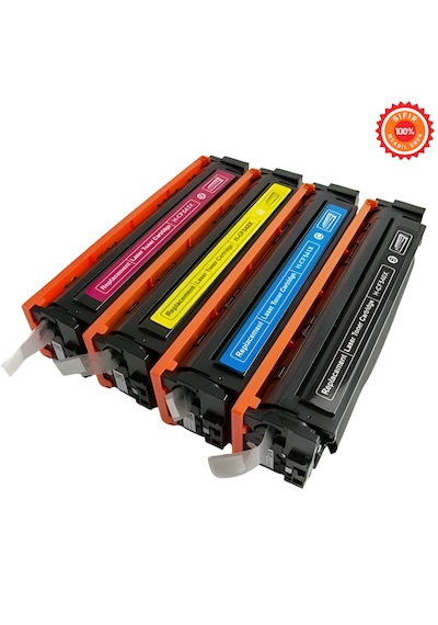 Cf540/cf541/cf542/cf543 4 Lü Renkli  Uyumlu Toner Set Hp M254dw M280nw M281fdw Uyumlu