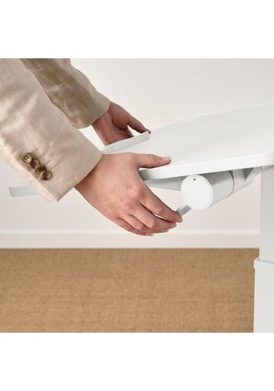 Ikea Mıttzon Yüksekliği Ayarlanabilen Çalışma Masası, Beyaz, 66x50 Cm Ikea Mıttzon Yüksekliği Ayarlanabilen Çalışma Masası, Beyaz, 66x50 Cm