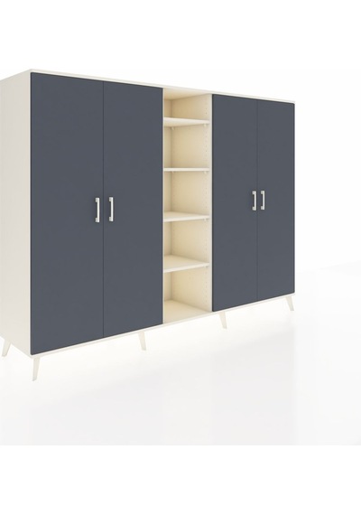 Hyperion Dolap 12 Raflı 4 Kapaklı 220x44x163 Aytaşı-antrasit/ayta Aytaşı-antrasit/aytaşı Hyperion Dolap 12 Raflı 4 Kapaklı 220x44x163 Aytaşı-antrasit/ayta Aytaşı-antrasit/aytaşı