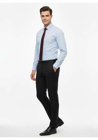 Presto Erkek Janella Slim Fit Likralı Pantolon Siyah 2025-011 Siyah