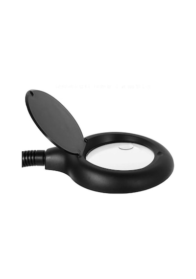 Esnek 5x /10x 40 Led Işıklı Büyüteç - Lamba Büyüteç Okuma - Çalışma Lehim Masa Lambası A808