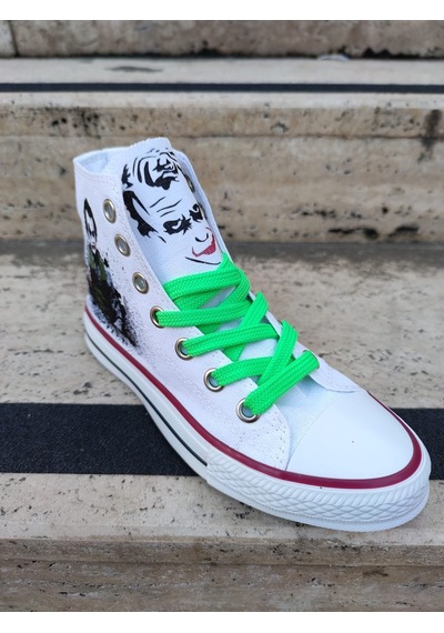 Unisex Sneakers Spor Ayakkabı Convers Modeli Joker Baskılı (525763347)