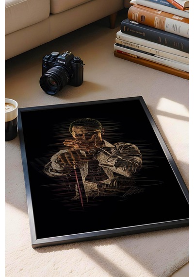 Joker Portre Çerçeveli Tablo - Estetik Poster