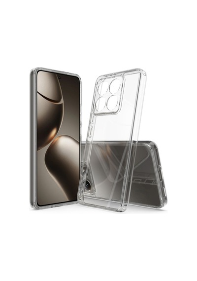 Xiaomi Mi 14t Pro İle Uyumlu Kılıf Şeffaf Kamera Korumalı Esnek Silikon Telefon Kılıfı Kapak