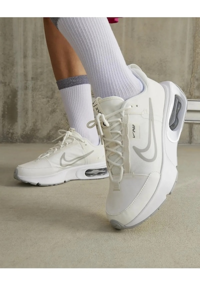 Nike Air Max Intrlk Womens White Sneaker Kadın Günlük Spor Ayakkabı Beyaz