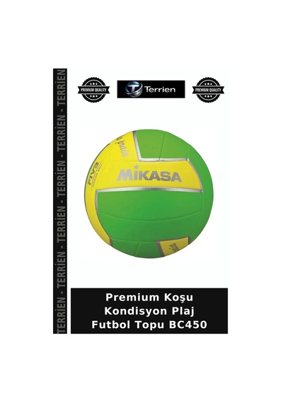 Premium Koşu Kondisyon Plaj Futbol Topu Bc450 Çok Renkli