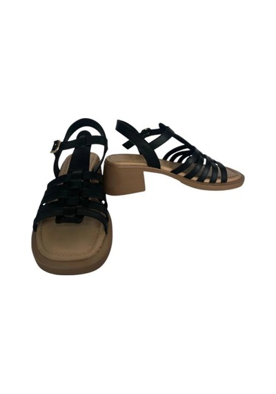 Kemal Tanca 862 M-649 Kadın Sandalet Siyah