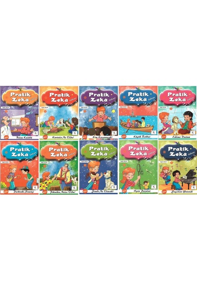 2 .sınıf Öğrencileri İçin Zevkle Okuyacağı 10 Lu Hikaye Seti - 7 Kitap Okuma Not Defteri Hediyeli