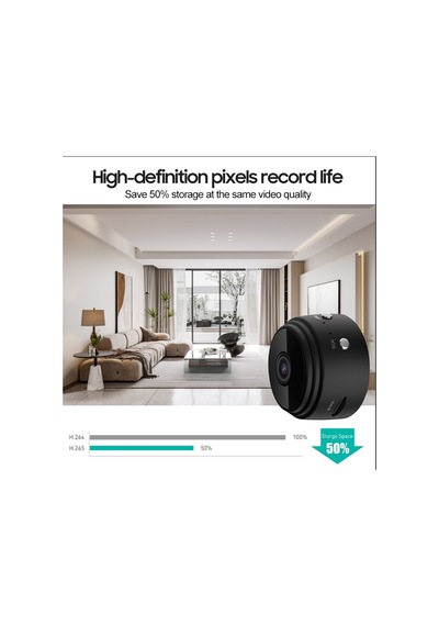 Mini Wifi Küçük Hd Kamera Kablosuz Güvenlik Kamerası Taşınabilir Mikro Hareket Algılama/gece Görüş