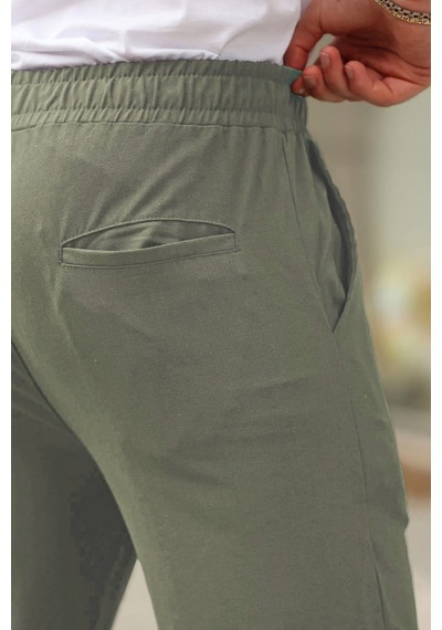 Madmext Açık Haki Relaxed Erkek Pantolon 6510