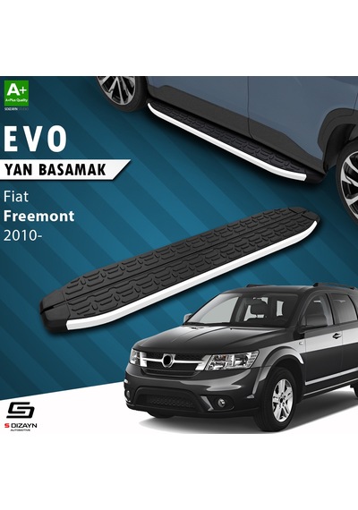 S-dizayn Fiat Freemont Evo Aluminyum Yan Basamak 183 Cm 2010 Üzeri