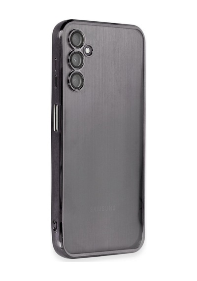 Samsung Galaxy  Uyumlu,  A14 4g Kılıf Razer Lensli Silikon - Siyah