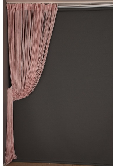 Ip Model Pudra Renk Ip Perde 300x270 Cm - 2 Mm Şerit