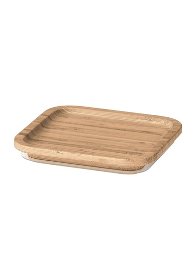 Ikea 365+ Ikeasakpk1-2 Bambu Kavanoz Kapağı 15 X 15 Cm Kahverengi