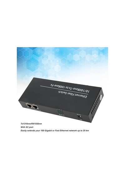10/100 Base-tx To 100 Base-fx Ethernet Fiber Switch / Medya Dönüştürücü