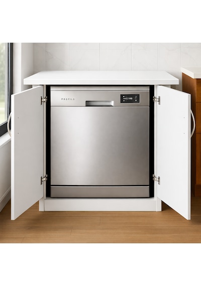 Fara Bulaşık Makinesi - Çamaşır Makinesi Alt Dolabı - 70 Cm Beyaz