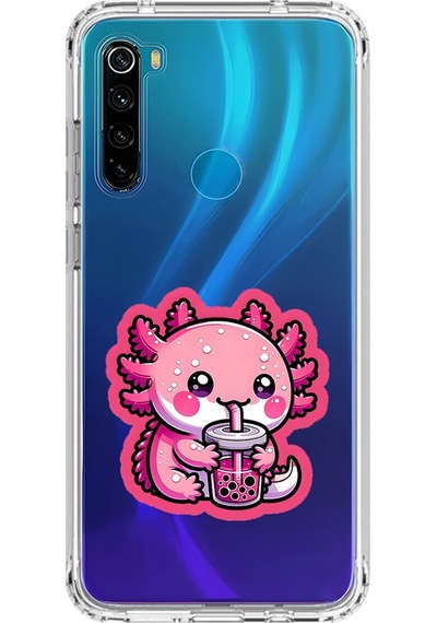 Xiaomi Redmi Note 8 Uyumlu Şeffaf Kılıf New Minies 4 Tasarımlı