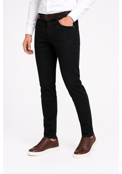 Locus Jeans Erkek Silim Fit Jeans Model Pantolon 311 Bgl-st05456 Siyah
