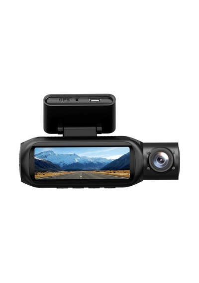 Juo C30 2k Qhd Ön + Fhd İç + Fhd Arka 3 Kameralı Wifi Gps Hdr Araç Kamerası Ekranlı 170 Derece Geniş Açı Gece