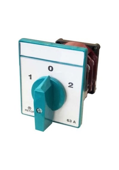 Mt029-63 3 Fazlı Kutup Değiştirici 1-0-2 Pako Şalter