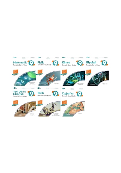 Palme 2026 9. Sınıf Tüm Dersler Joker Tematik Soru Bankası Seti Tam Set 7 Kitap