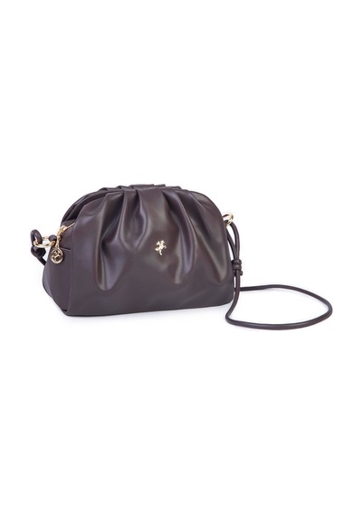 Nas Bag Mini Shopper Kadın Çapraz Çanta Kahverengi Kahverengı