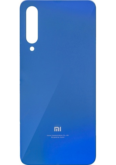 Xiaomi Mi 9 SE Arka Kapak Batarya Pil Kapağı Mavi