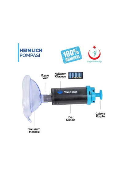 Vacassist Heimlich Hemlik Yabancı Cisim Çıkartma Kiti