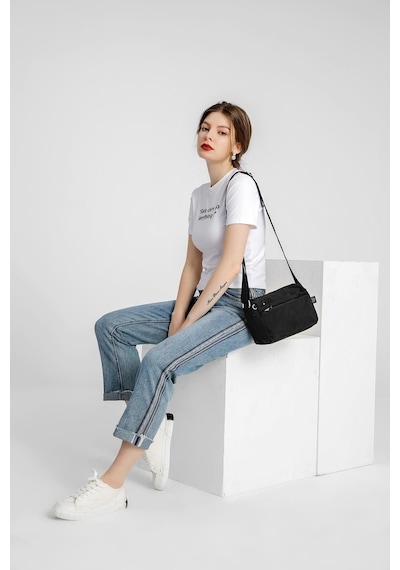 Smart Bags Smbyb1006-0003 Bej Kadın Çapraz Çanta 001