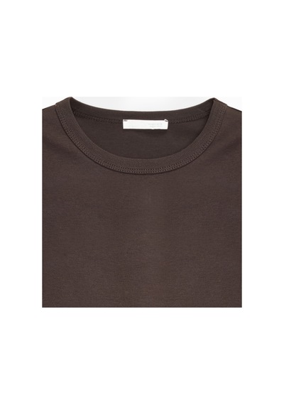 Dilvin 32779 Bisiklet Yaka T-shirt-koyu Kahve Kahverengi Dilvin 32779 Bisiklet Yaka T-shirt-koyu Kahve Kahverengi