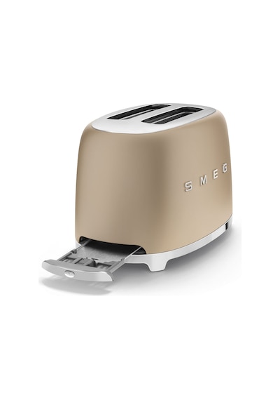 Smeg TSF01 2 Dilim Ekmek Kızartma Makinesi Mat Altın