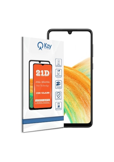 Samsung Uyumlu Galaxy A33 Tam Kaplayan 21D Temperli Ekran Koruyucu Cam (538338917) 20 Tl Fark Ile Apple  iPhone Hızlı Şarj Kablosu