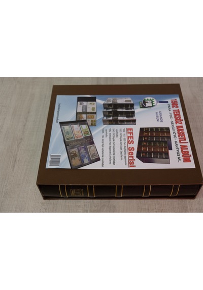 Kasetli Albüm Kağıt Para Madeni Para Fdc Kartpostal İçin-kr