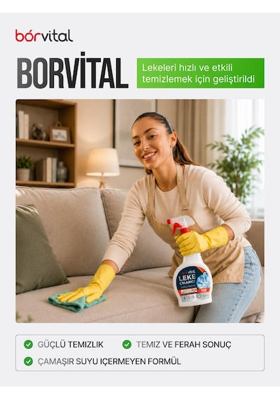 Borvital Leke Çıkarıcı Sprey 750 ML