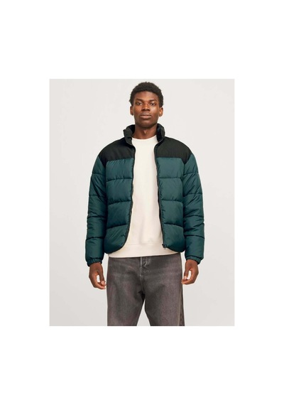 Jack & Jones Jjmoon Stand Collar Puffer Erkek Şişme Mont Forest