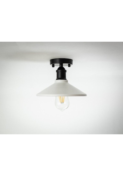 Riolight Retro Tekli Tavan Avizesi Şapka Çapı: Cm