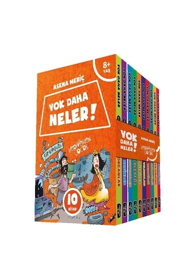 Yok Daha Neler Seti-10 Kitap Takım - Asena Meriç - Yediveren Çocuk