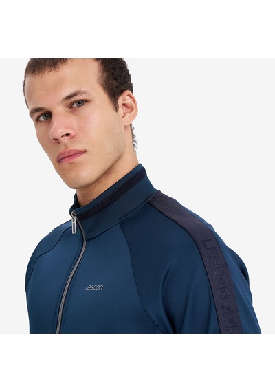 Lescon Mavi Erkek Fermuarlı Sweatshirt 26n-1126