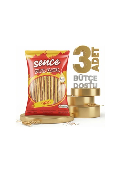 Afia Sence Tuzlu Çubuk Kraker 3x40 Gr