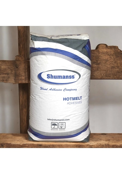 Shumanss Düz Kenar Bantlama Hotmelt Tutkalı Beyaz Şeffaf 25kg Torba