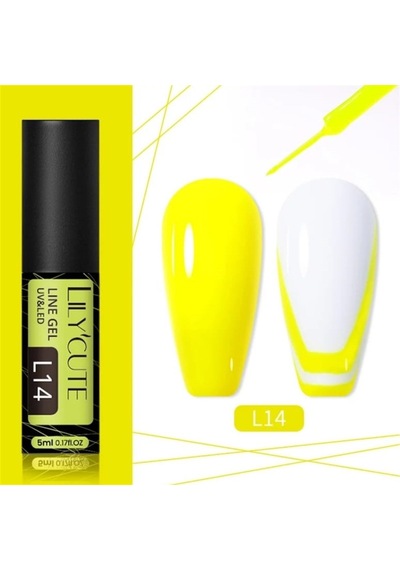 Lily Cute Nail Art Çizim Ojesi Uv Gel 53335-14