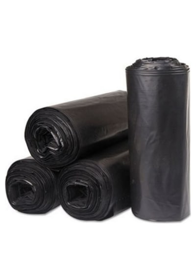 Kalın Çöp Torbası 10'lu Boy 400 Gr X 1 Rulo 80x110 Cm Siyah Çöp Poşeti