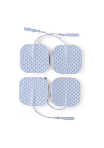 Ers 10 Paket 40 Adet Tens Pedi 5 5 Cm Kablolu Elektrot Ped Yumuşak Ve Esnek Medikal Ped
