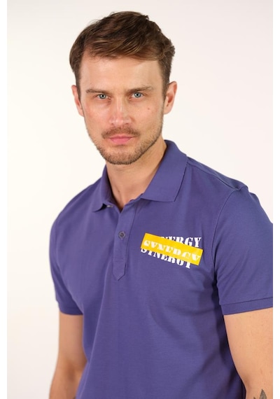 AR-MA Arma Erkek Polo Yaka Tişört Y22374301001 Mor