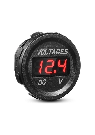 Ic-230d Dijital Voltmetre Pano Tip 28mm 6-32v