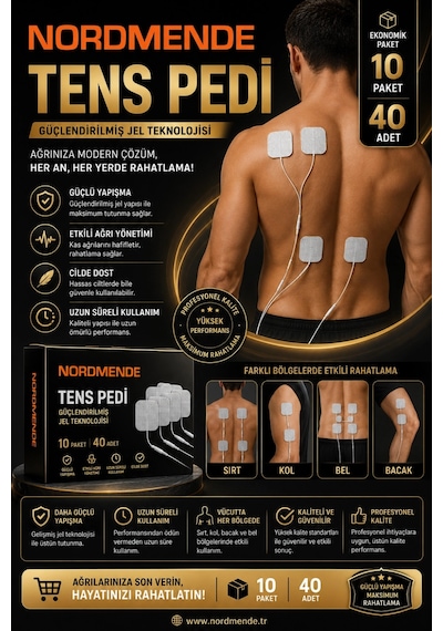 10 Paket 40 Adet Tens Pedi 5 5 Cm Kablolu Elektrot Ped Yumuşak Ve Esnek Medikal Ped