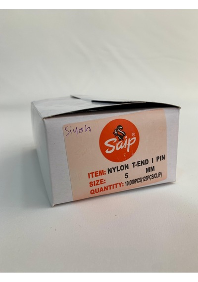 Tabanca Kılcıgı 5mm Sıyah Siyah