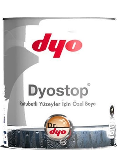 Dyo Dyostop Rutubetli Yüzey Boyası 15 Lt. 20 Kg