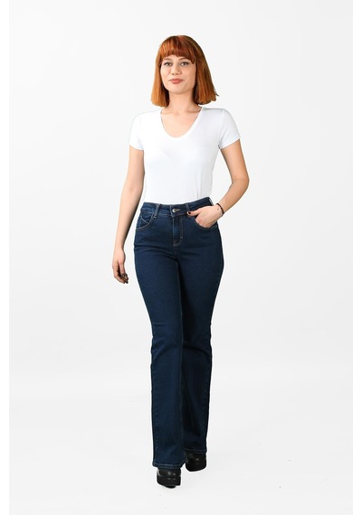 Kadın Çan Paça Kot Pantolon 001